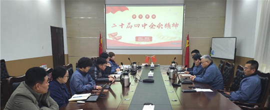 <b>8868体育官网首页入口党总支组织召开党的二十届四中全会精</b>